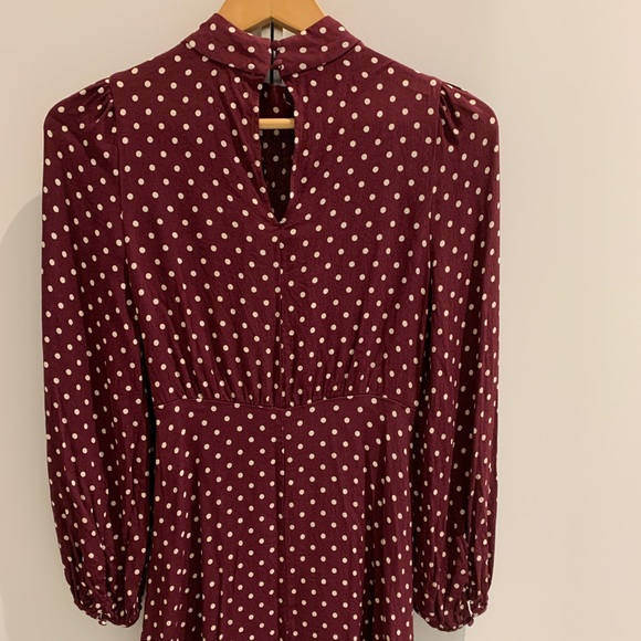 Mango Polka Dress. Sold Out Online Size 00. EUC. Worn Only twice. - Picture 5 of 6